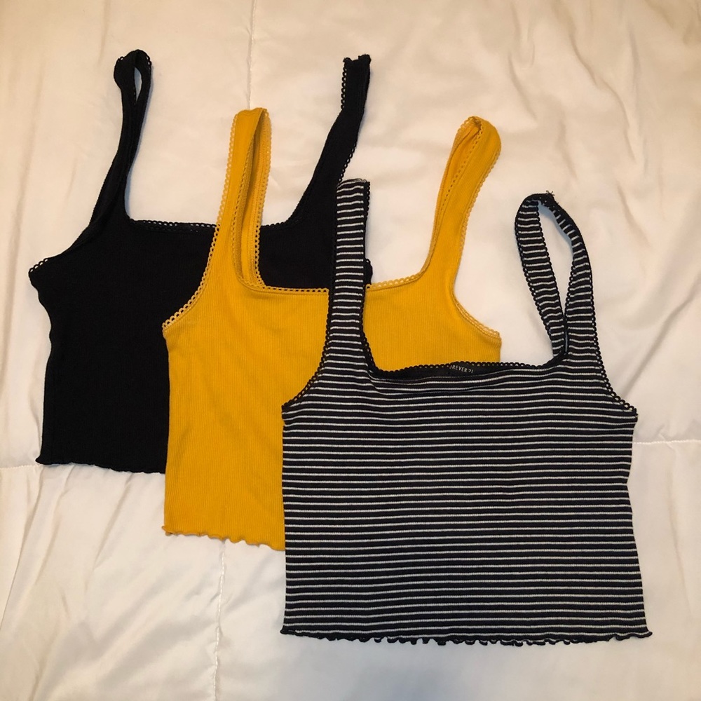 Forever 21 Crop Tank Pack